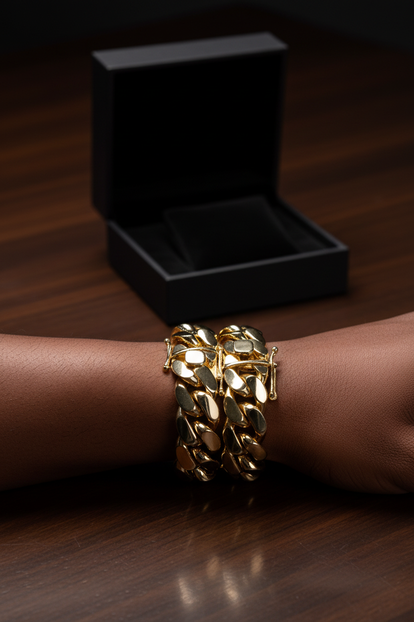 Combo Offer: 2 Bracelets + 1 Chain