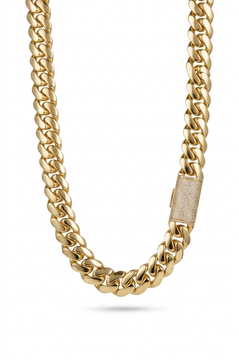 Rose Gold Diamond Lock Set